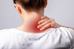 bolečine v vratu, samasaža