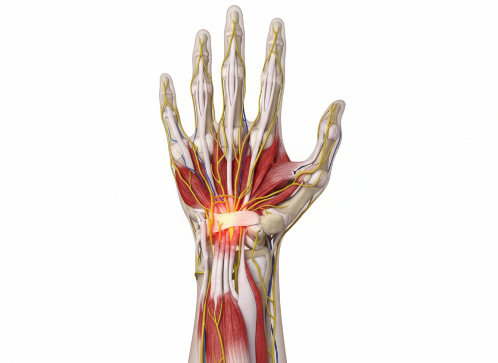 karpalni kanal masaža